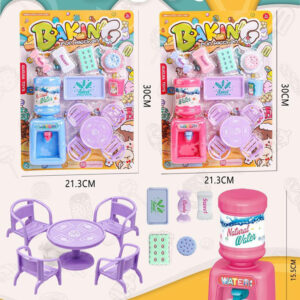 SET MINICOCINA C/SILLAS 21X30CM BLISTER