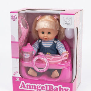 MUÑECA 14" C/ACCESORIOS