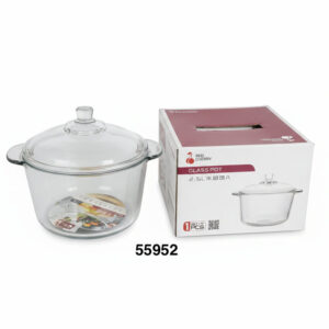 PYREX CRISTAL C/TAPA 2.5X17.5CM