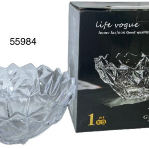 FUENTE CRISTAL 24X11CM