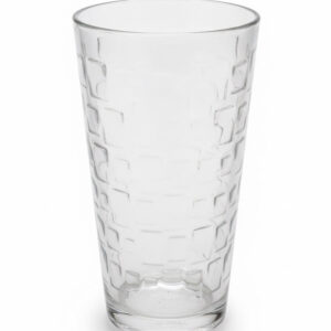 KRISKA VASO CRISTAL 16OZ CUADROS