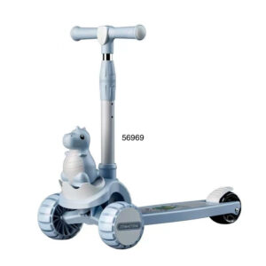 PATINETA 3RUEDAS C/DISEÑO 61X24X68-75CMH