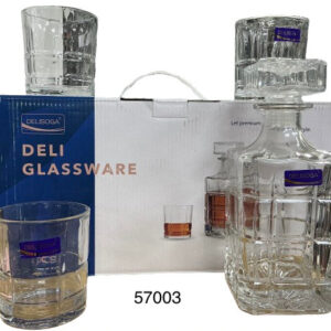 SET LICORERA C/VASOS 6+1 750ML/350ML