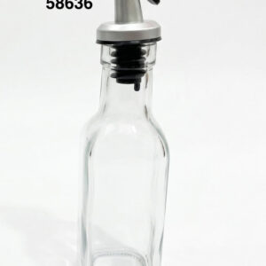 BOTELLA P/ACEITE DE CRISTAL 5X19.5CM