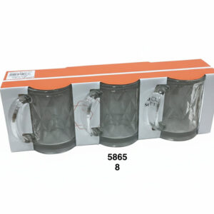 SET POZUELO CRISTAL 330ML 3/1 7.8X10CM