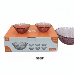 SET FUENTE CRISTAL COLORES 1.5LT+250ML 7/1