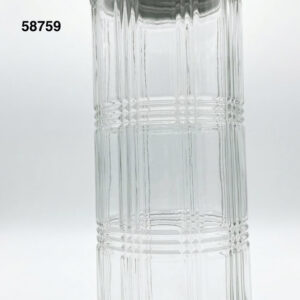 FRASCO CRISTAL C/TAPA METAL 2150ML 11.2X28.7CM