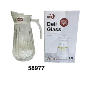 JARRA DE CRISTAL 10X24CM 1.7L