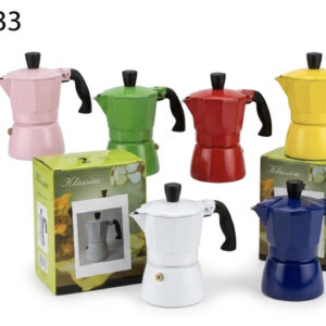 GRECA ALUMINIO COLORES 1TAZA