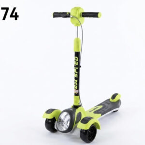 PATINETA C/LUZ+FRENO DE MANO 69X37X72-94CM