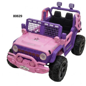 JEEP ROSADO MONTABLE ELECTRICO98X57X62CM