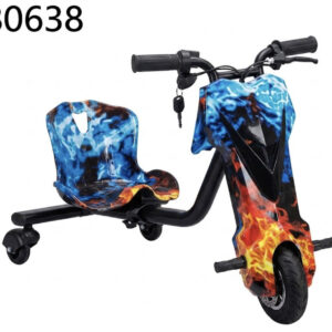 TRICICLO ELECTRICO C/DISEÑO 36V 94X45X55CM